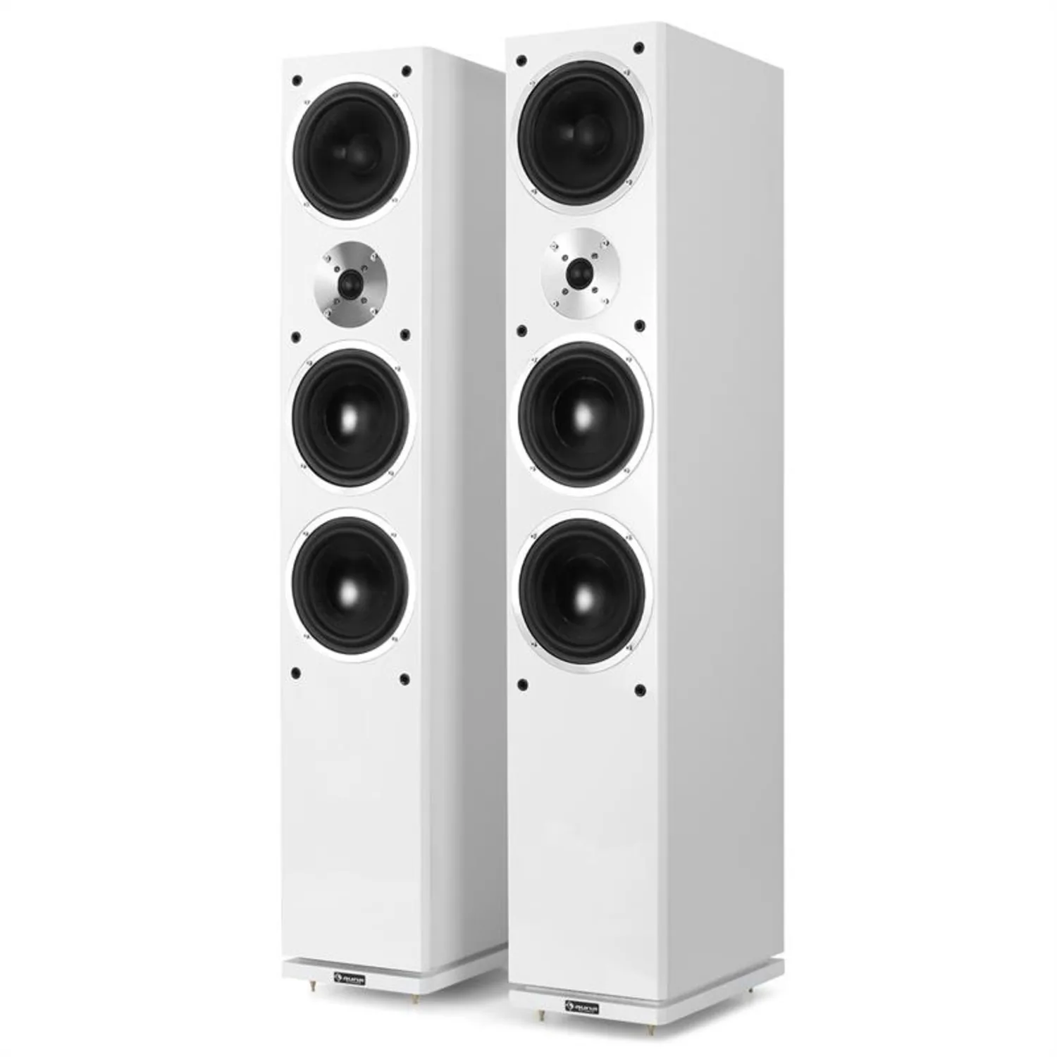 سرویس اسپیکر ایستاده دو تکه کلارشتاین آلمان مدل klarstein  Auna Linie 600 WH - بلندگو های حرفه‌ ای خانگی
